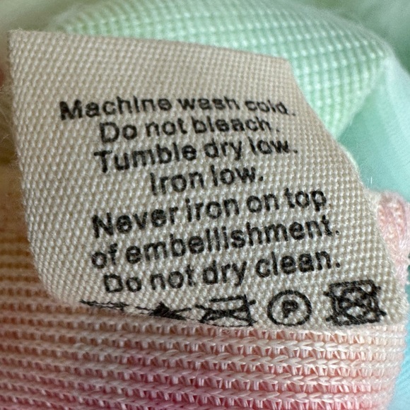 Jen & Co Pastel Tie Dye 1/4 Zip Fuzzy Fleece Size Small Pink Purple Yellow Blue - Picture 7 of 8